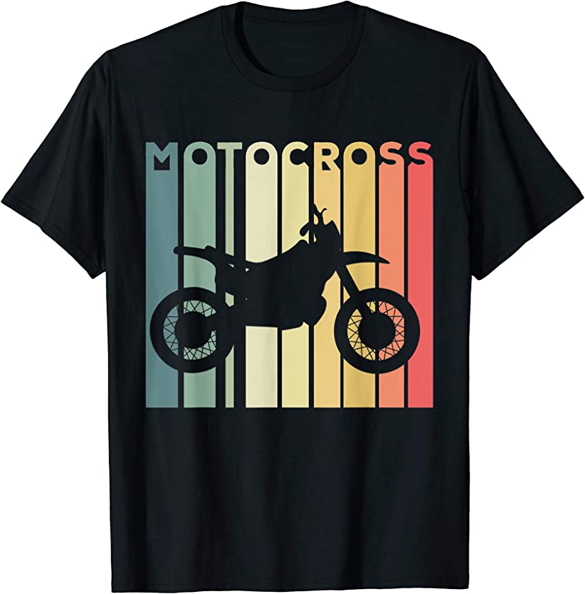 Vintage Motocross Gift Idea Motor Sport Lover Motorcycle T-Shirt