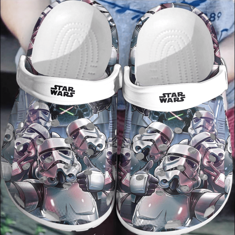 Star Wars Crocs Crocband Comfortable Clogs Shoes For Men Women