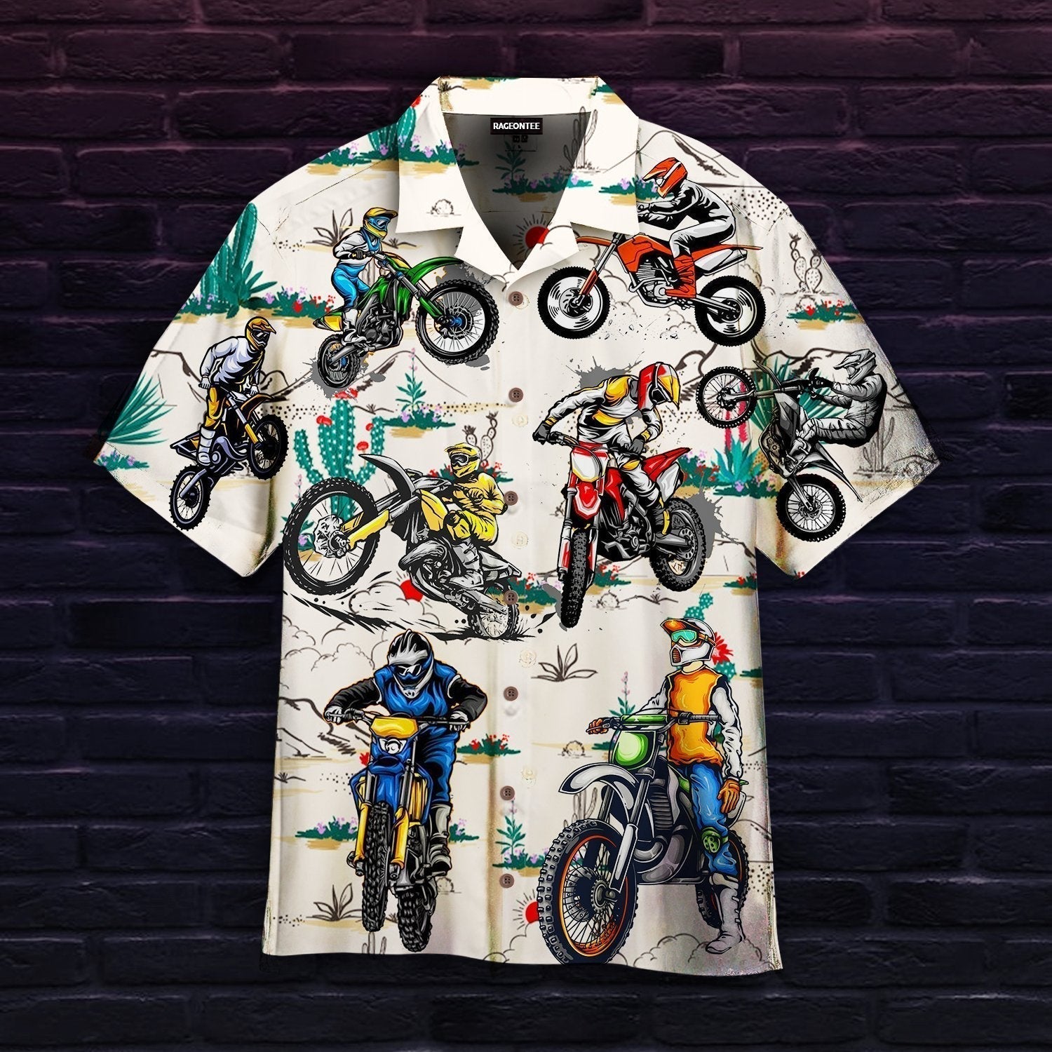 Motocross Rider Hawaii Shirt For Men And Women Ha4506