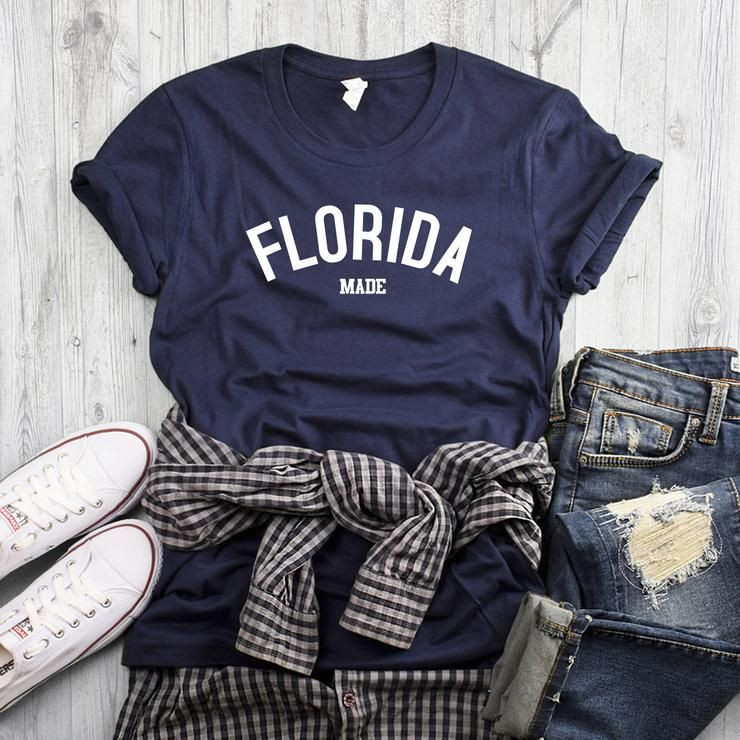 Florida Home State State Vacation Shirt