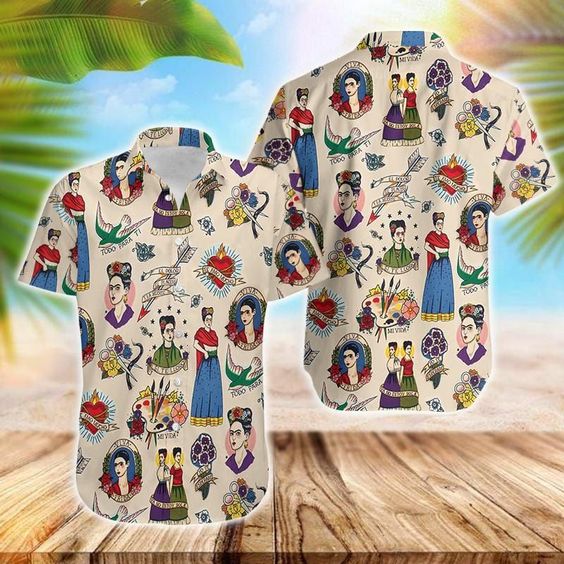 Tropical Mexican Girl Hawaii Shirt For Men Women Ha73117