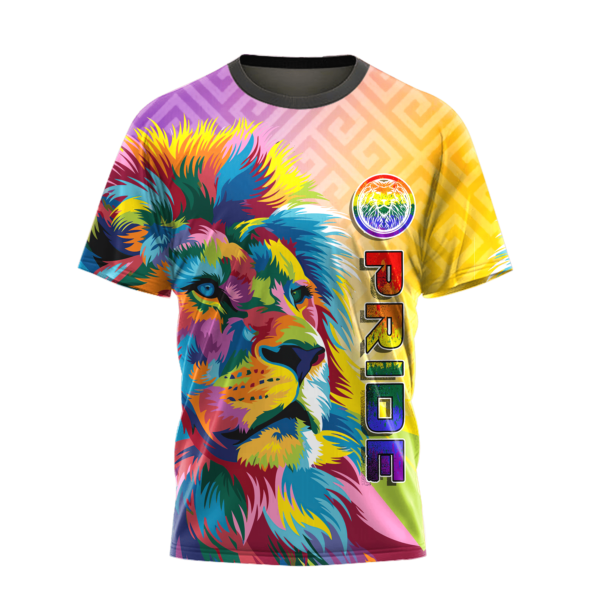 Tmarc Tee Lgbt Rainbow Pride Lion Shirt