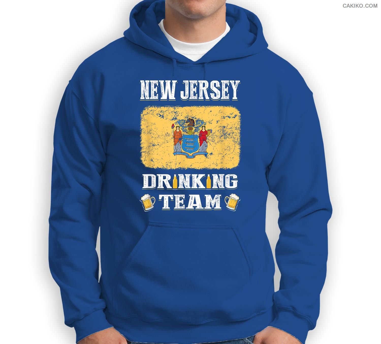 New Jersey Drinking Team Funny Beer Sweatshirt & Hoodie