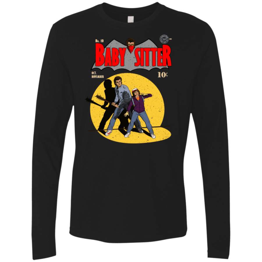 Babysitter Batman Men’s Premium Long Sleeve