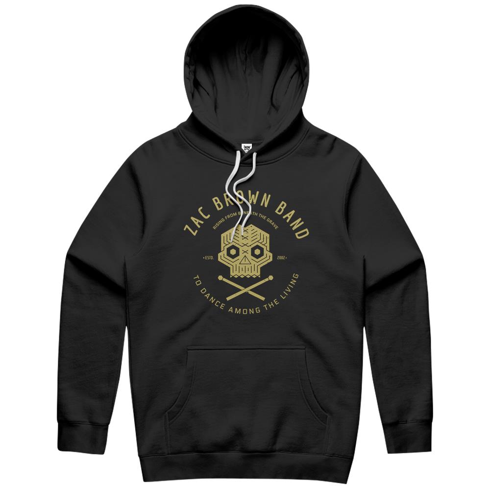 Zac Brown Band – Day For The Dead Skull Hoodie