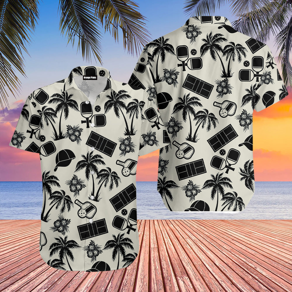 Pickleball Palm Tree Aloha Hawaii Shirts For Men Women Ha29555