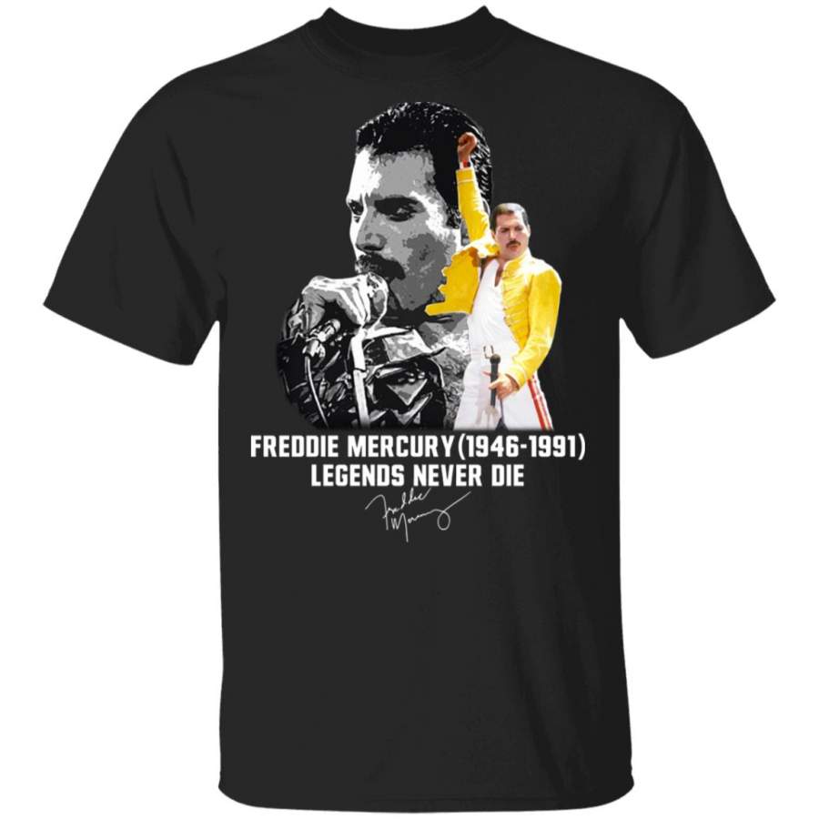 Freddie Mercury Legends never die shirt - EmprintsTOP