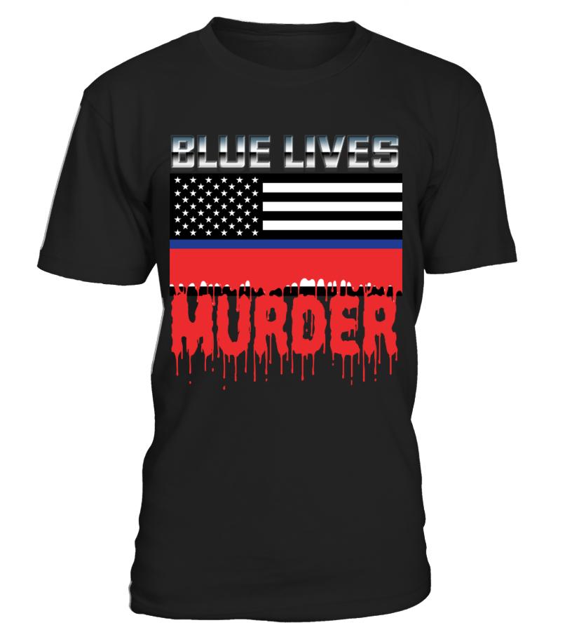 Blue Lives Murder Vintage T shirt