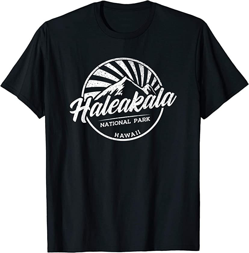 Vintage Haleakala National Park Hawaii Graphic T-Shirt