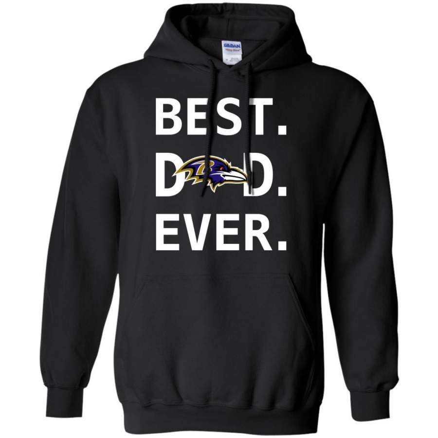 Baltimore Ravens Dad Best Dad Ever Fathers Day Shirt