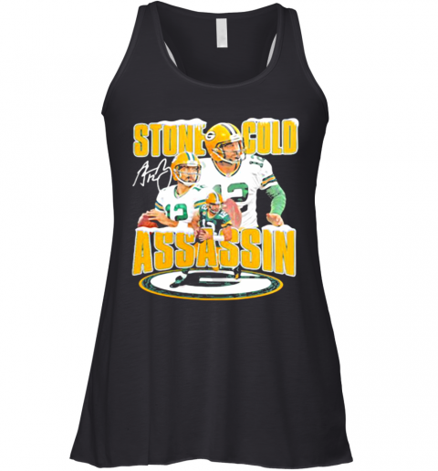 Stone Gold Assassin Signature Green Bay Packers Racerback Tank