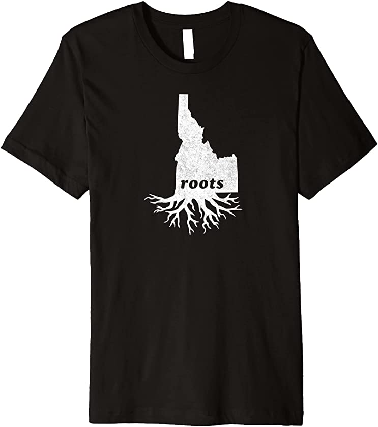 Vintage Home Grown Idaho State Roots Hometown Premium T-Shirt