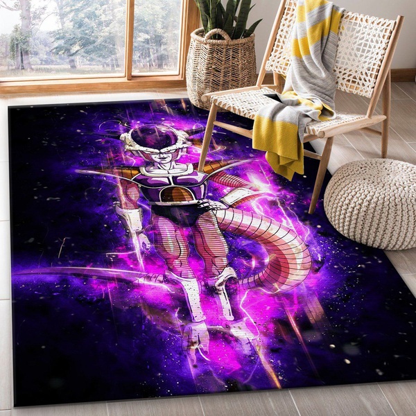 Anime Frieza Aura Killer Area Rug Bedroom Rug Home Decor Floor Decor