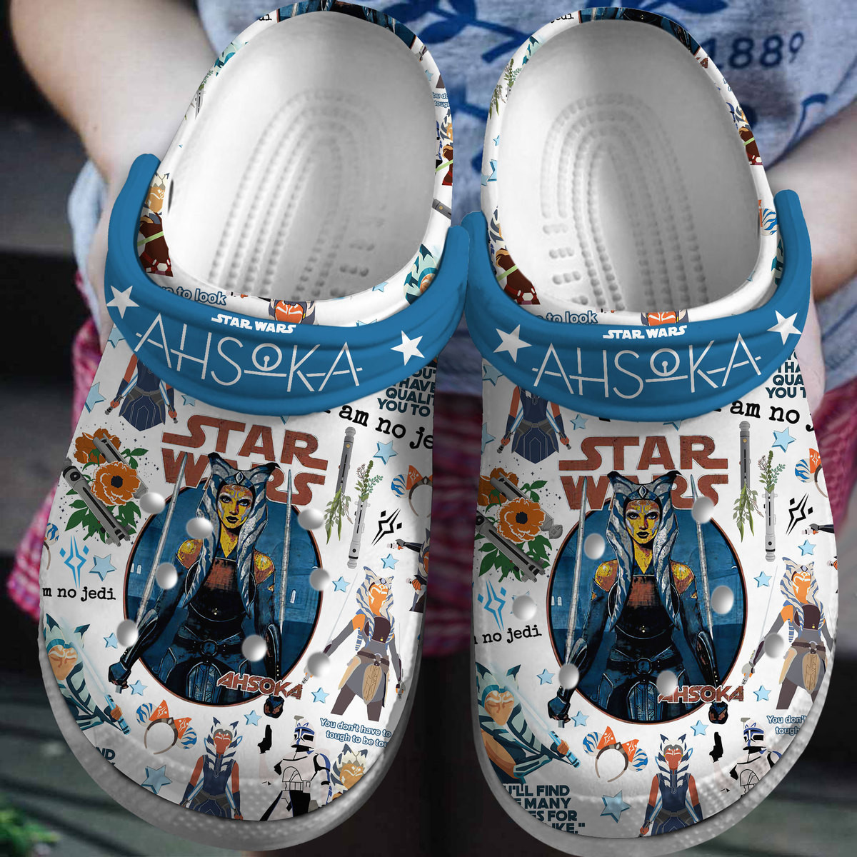 Star Wars Movie Crocs Crocband Clogs Shoes Comfortable For Men Women and Kids 7