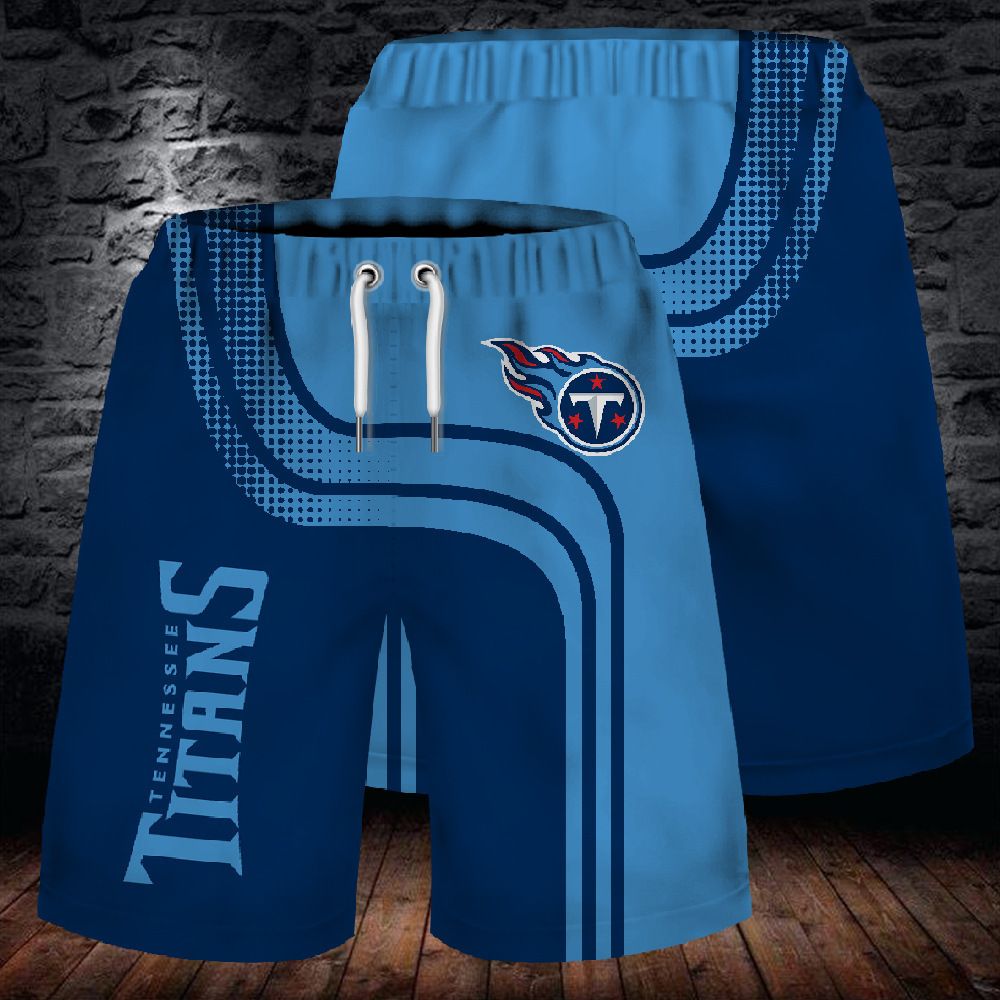 Tennessee Titans 3D Digital Printing Fashion Sports Shorts