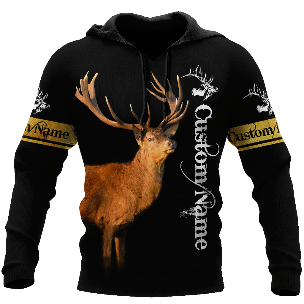 USATOPDEAL.COM – Custom Name – Love Deer 3D All Over Printed Shirts For Men And Woman