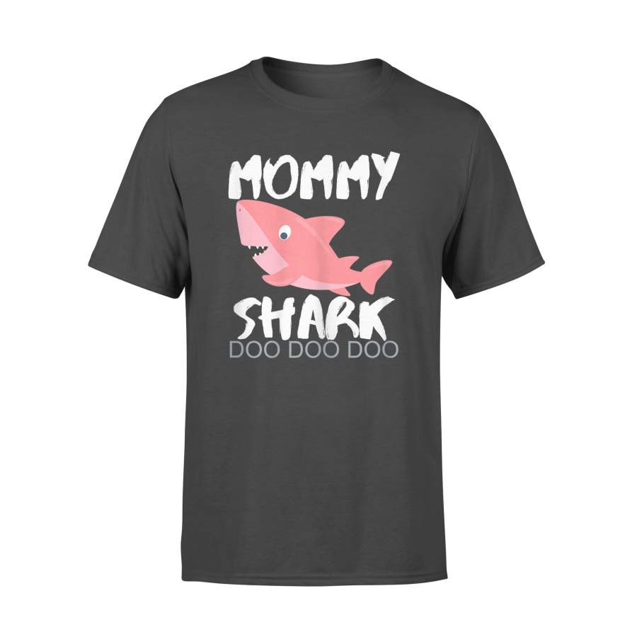 Womens Mommy Shark Mother’s Day Gift For Wife Her Mom Women – Standard T-shirt