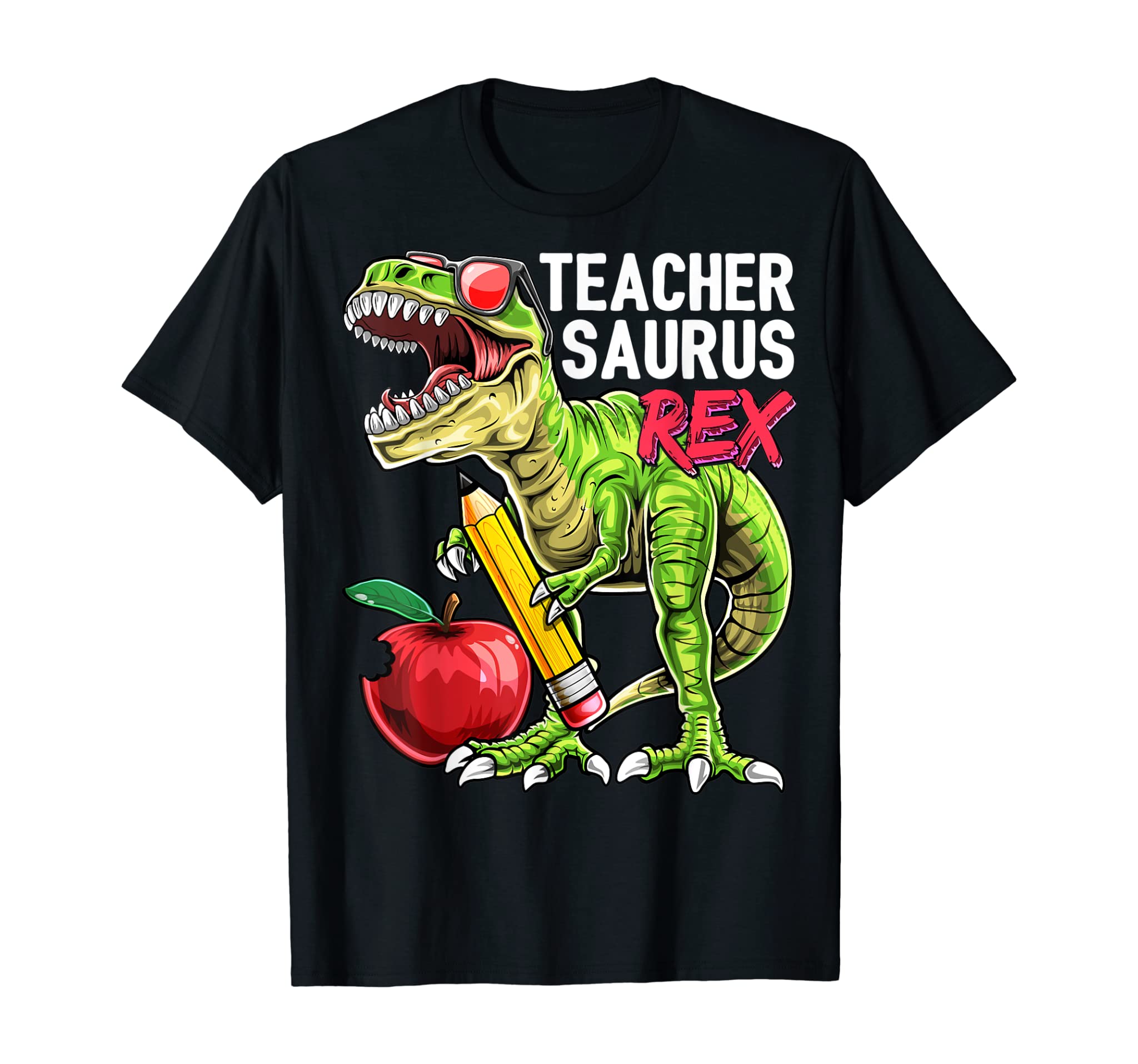 Teachersaurus Rex Teacher Dinosaur Back to School Gift T-Shirt