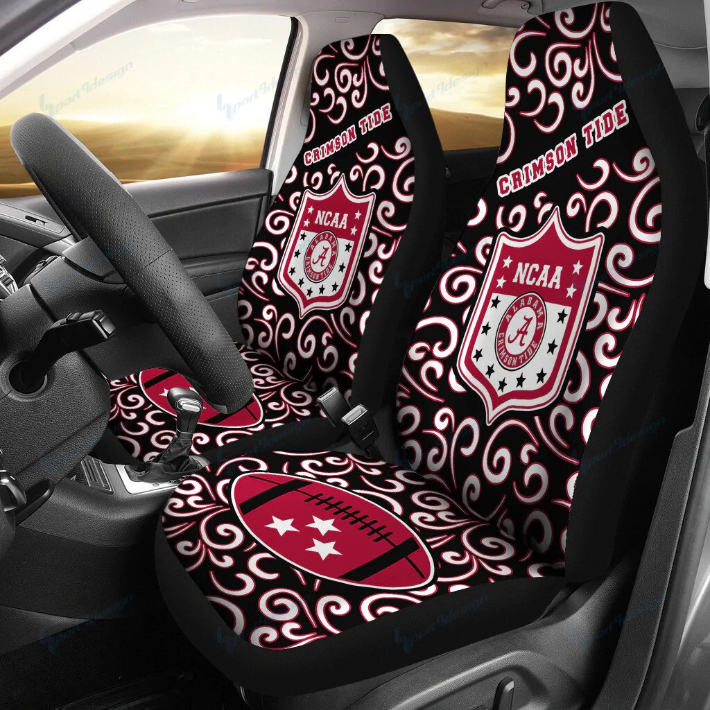 Alabama Crimson Tide Car Seat Covers Bg20