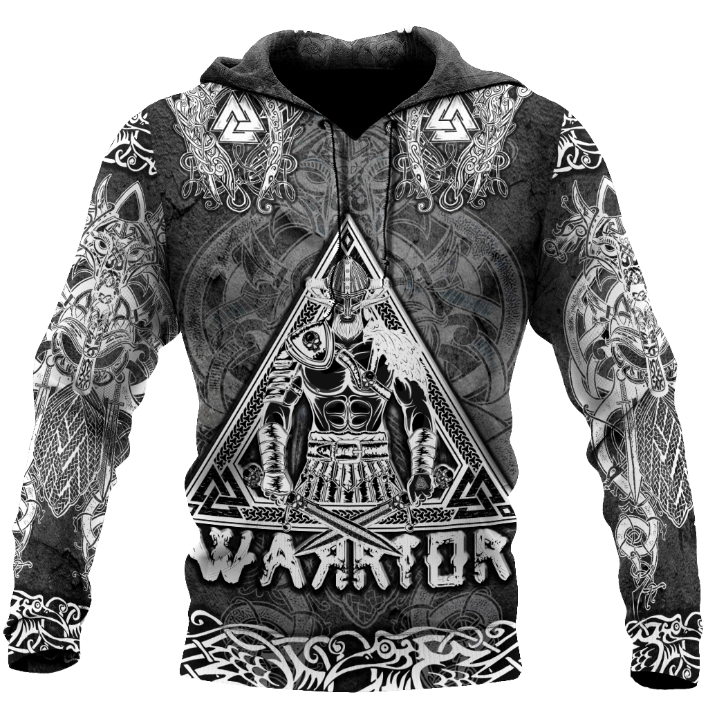 Viking Warriors Tattoos 3D All Over Printed For Man And Women