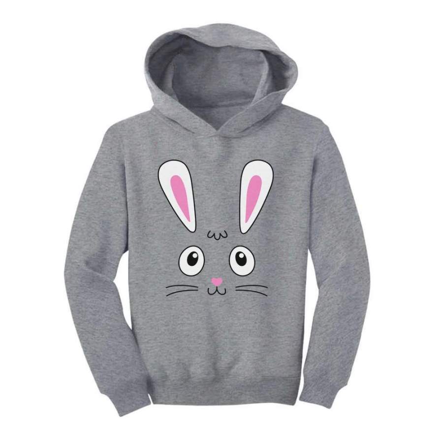 Little Easter Bunny Face Toddler Hoodie