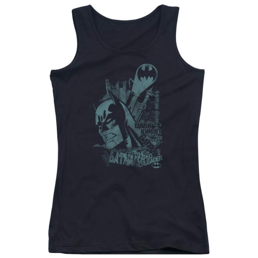 Batman – Gritted Teeth Juniors Tank Top