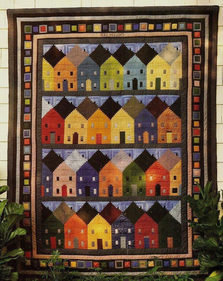 Rowhouse Quilt Blanket