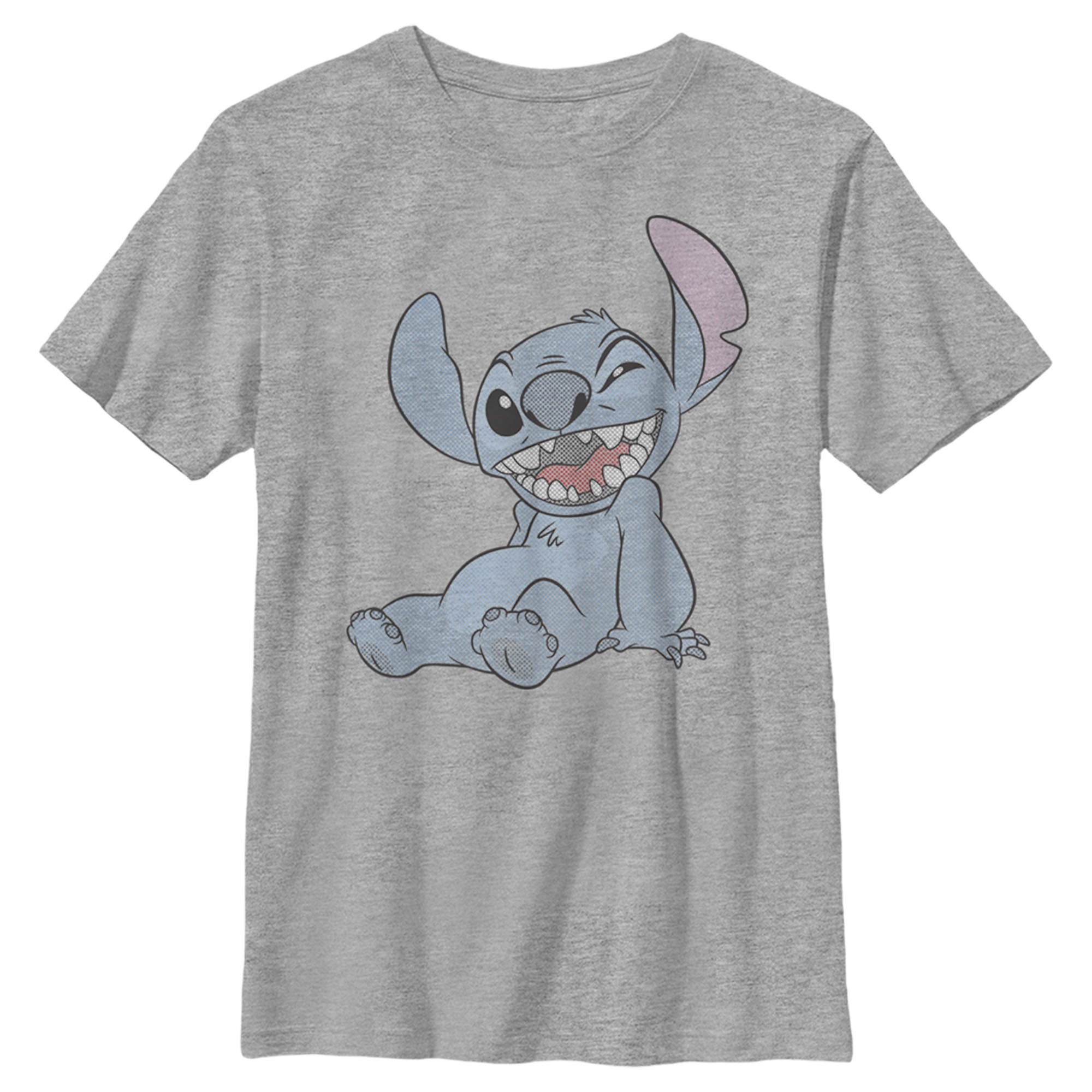 Boy’S Lilo & Stitch Experiment 626 Halftone Smile T-Shirt