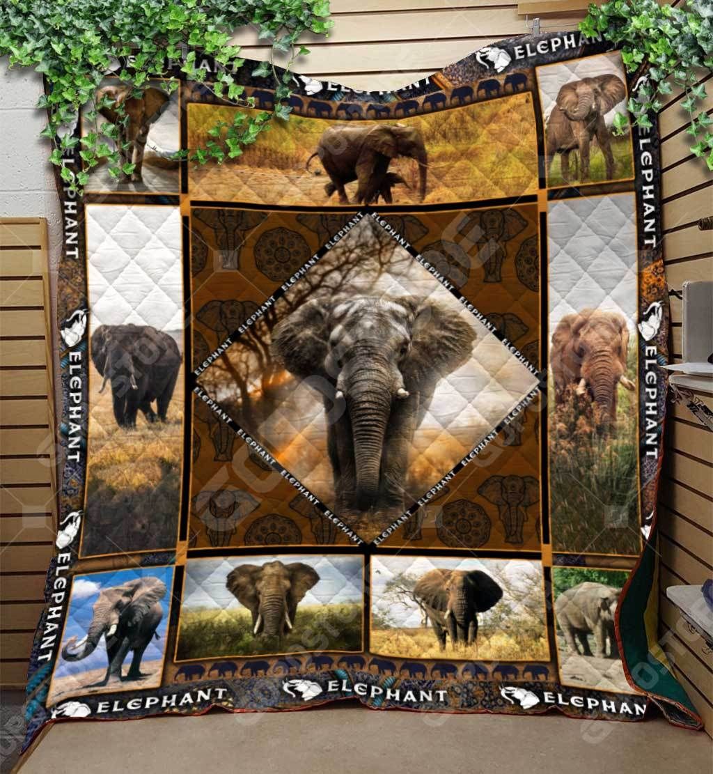 Elephan Like 3D Quilt Blanket 1285