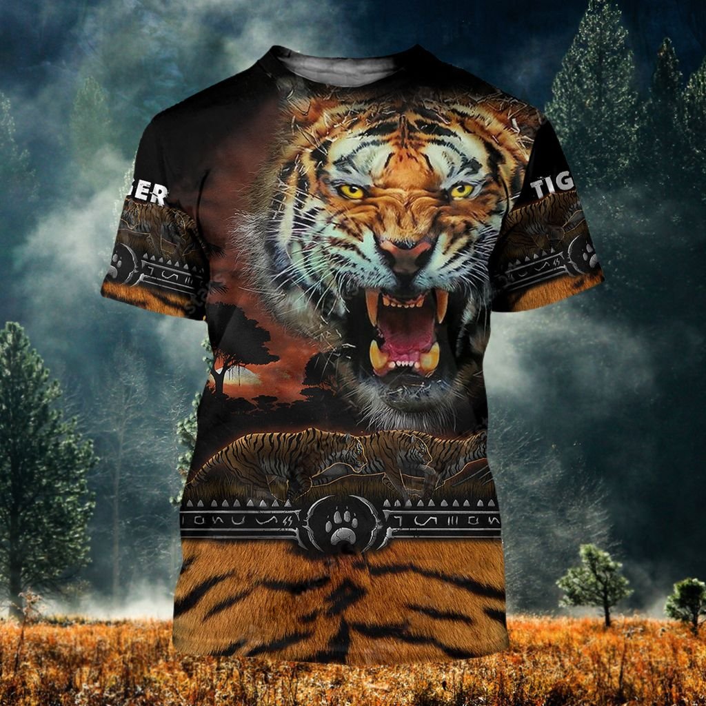 Tiger Ver04 Tthj140721Nby Unisex 3D T-Shirt All Over Print