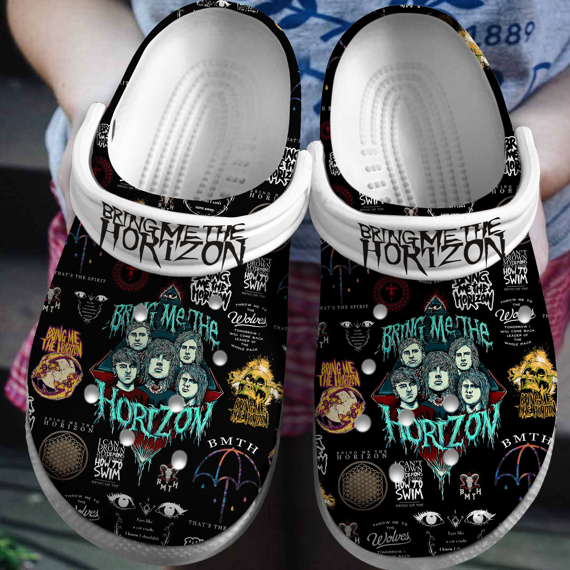 Bring Me The Horizon Crocss Clogs For Men Women And Kid Ayedeqld