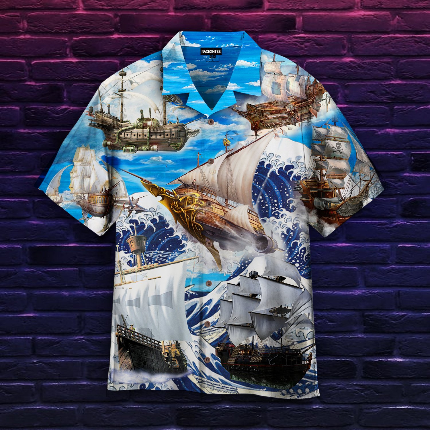 Anime Ships Hawaiian Shirt | For Men & Women | Adult | Hw4958