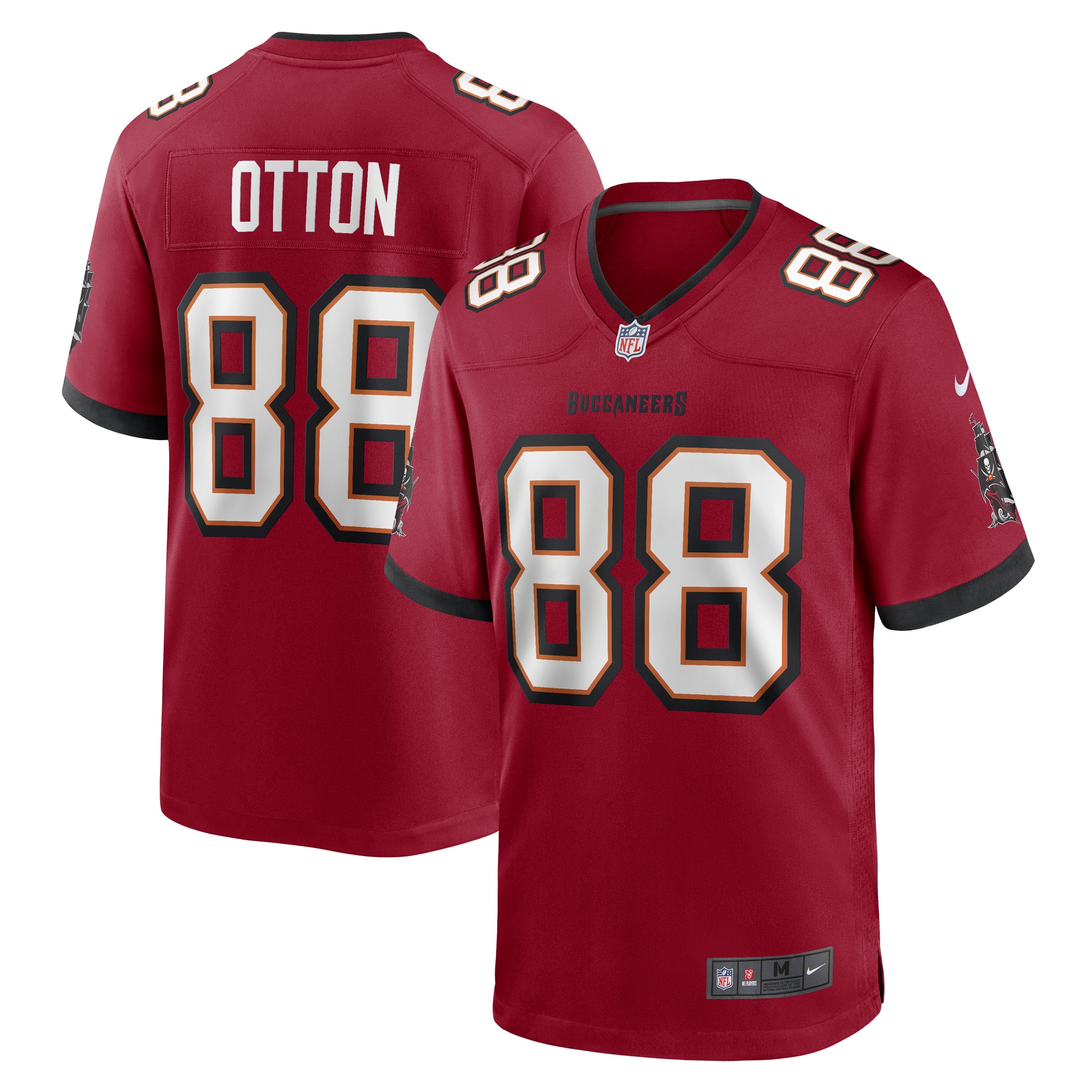 Cade Otton Tampa Bay Buccaneers Game Player Jersey – Red