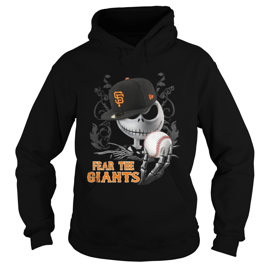 Jack Skellington Fear The San Francisco Giants shirt