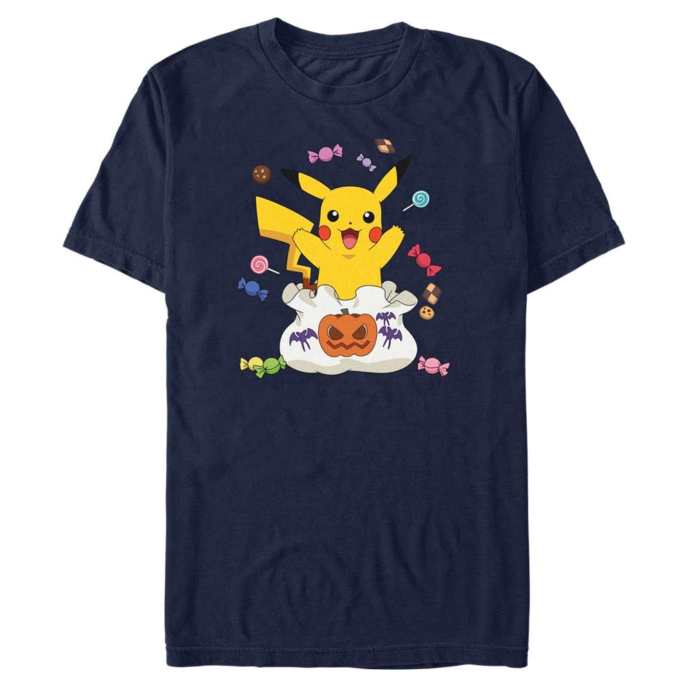 Pika Candy – Pokemon Navy T-Shirt, Unisex