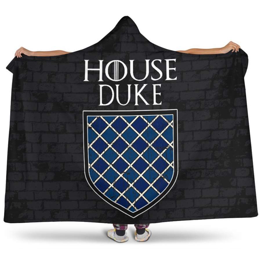 Duke Fans Unofficial House Duke Hoodie Blanket Snuggie