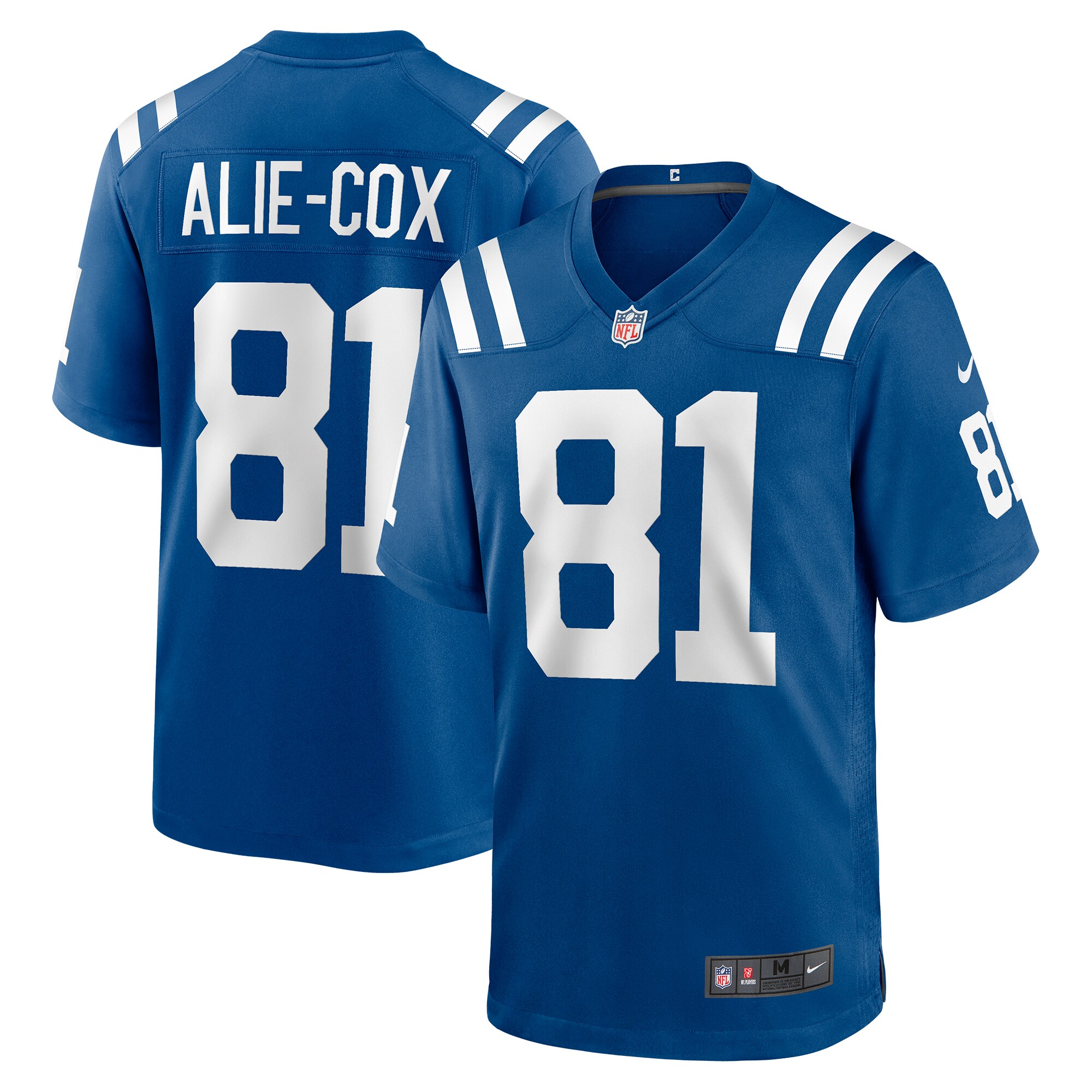 Mo Alie-Cox Indianapolis Colts Team Game Jersey – Royal