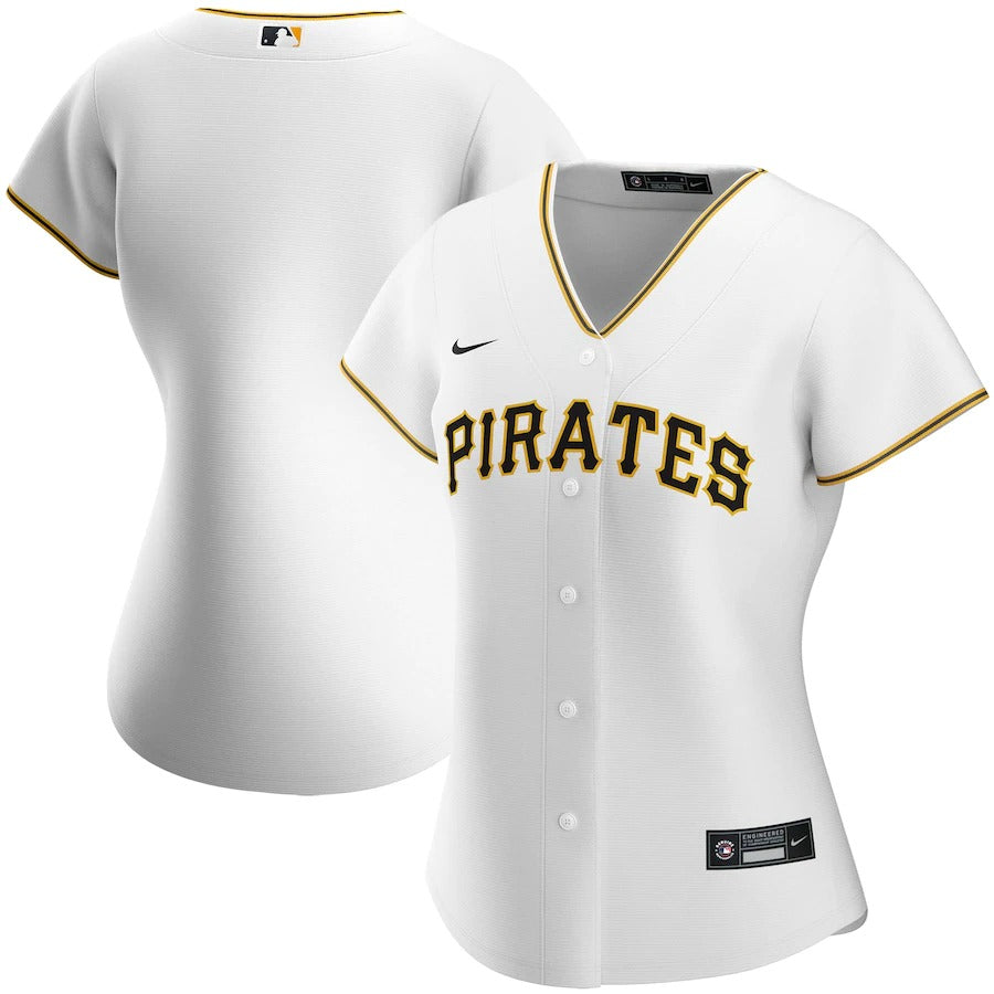 Women’S Pittsburgh Pirates Nike White Home Replica Team Jersey