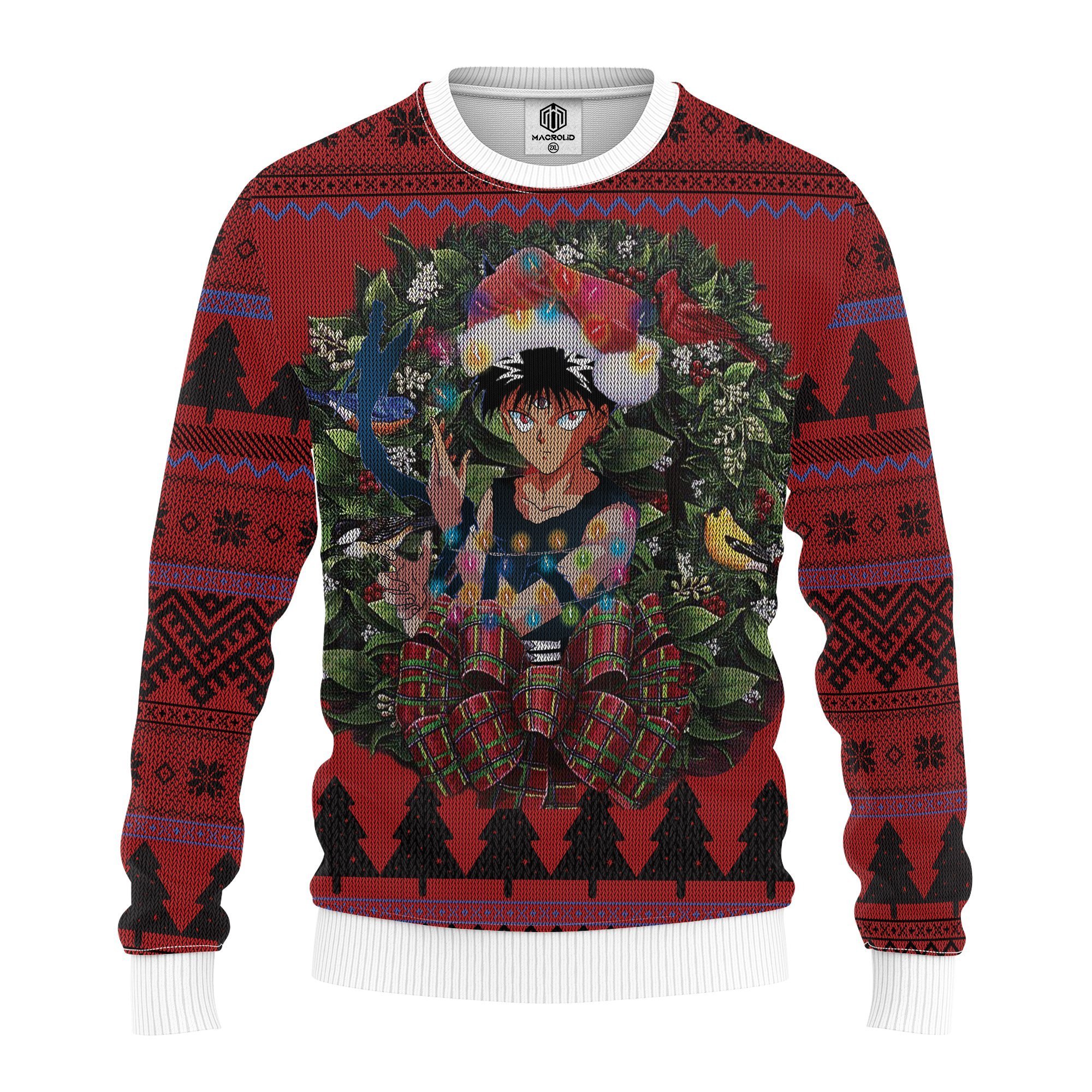 Hiei Yusuke Yuyu Hakusho Mc Ugly Christmas Sweater Thanksgiving Gift