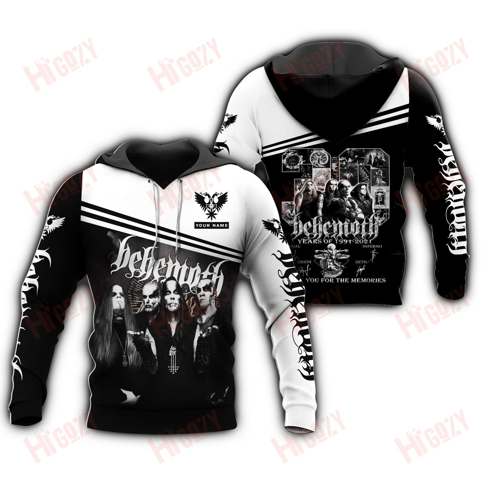 Behemoth Hoodie 3D All Over Printed Clothes – Spnv207