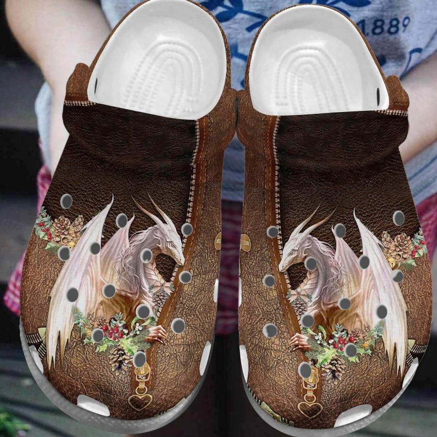 Dragon Personalize Clog, Custom Name, Text, Fashion Style For Women, Men, Kid, Print 3D Cool Dragon