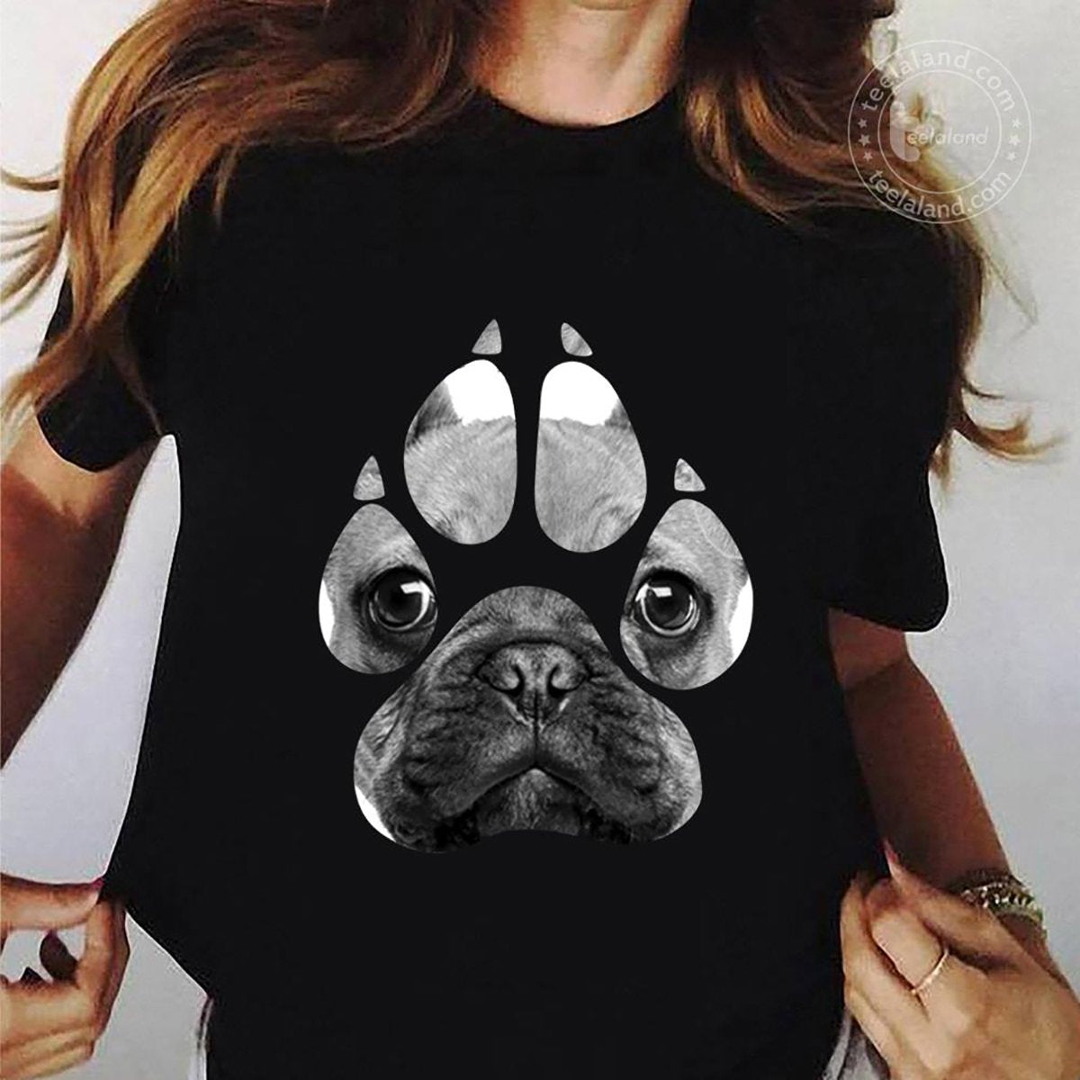 Unisex Shirt Black French Bulldog