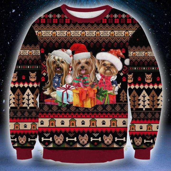 Yorkshire Christmas Ugly Sweater | Unisex | Full Size | Adult | Colorful | US1946