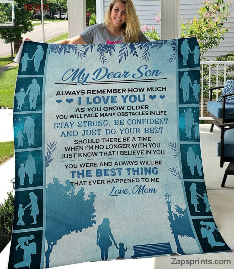 Gift For Son To My Son – The Best Thing – Blanket