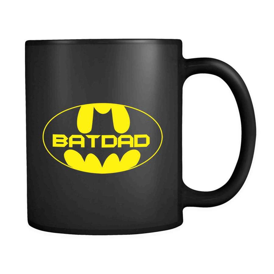 Bat Dad Batman Superhero Daddy Super Dad Fathers Day 11oz Mug