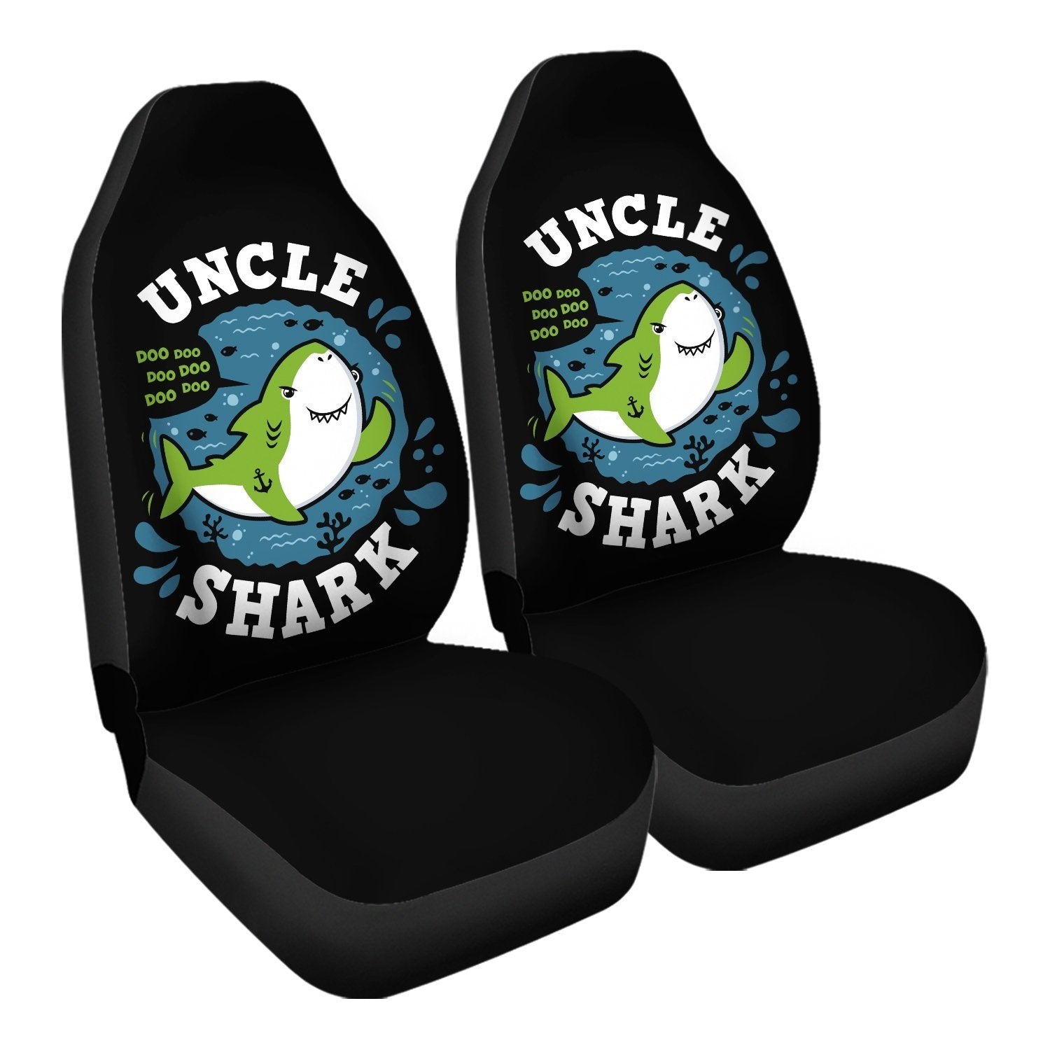 Shark Family Uncle Car Seat Covers