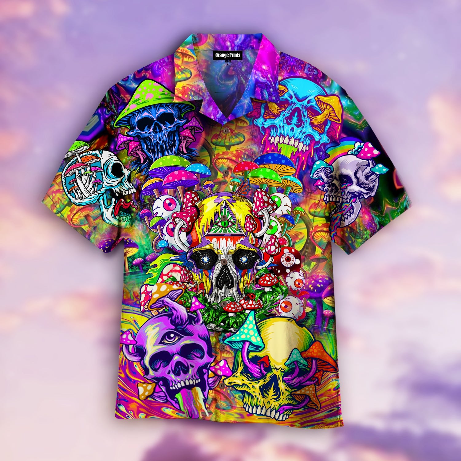 Hippie Skull Hawaii Shirt For Men Women Adult Ha19922