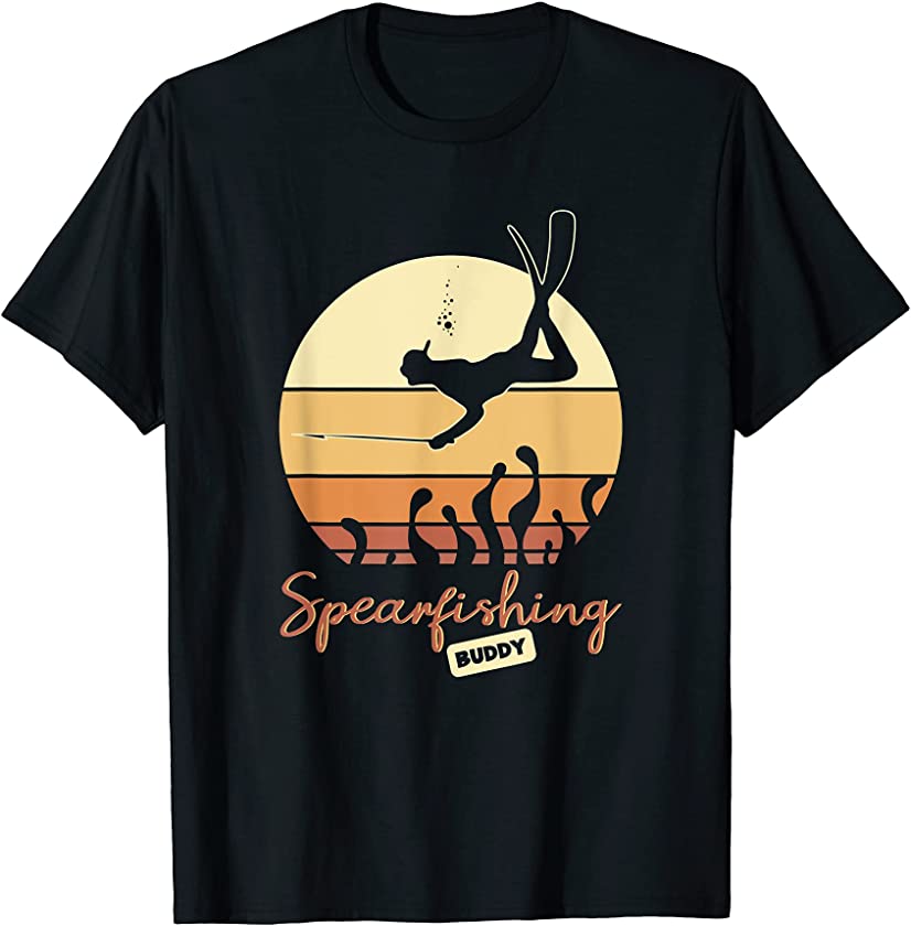 Vintage spearfishing harpoon gift T-Shirt