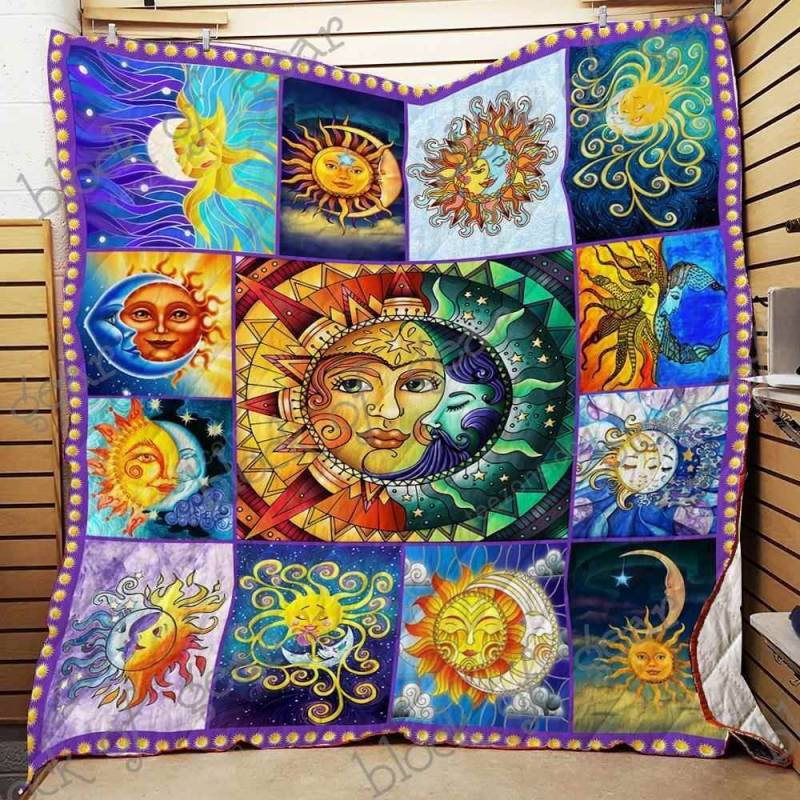 The Story Of The Sun And The Moon Blanket KC1507 Quilt