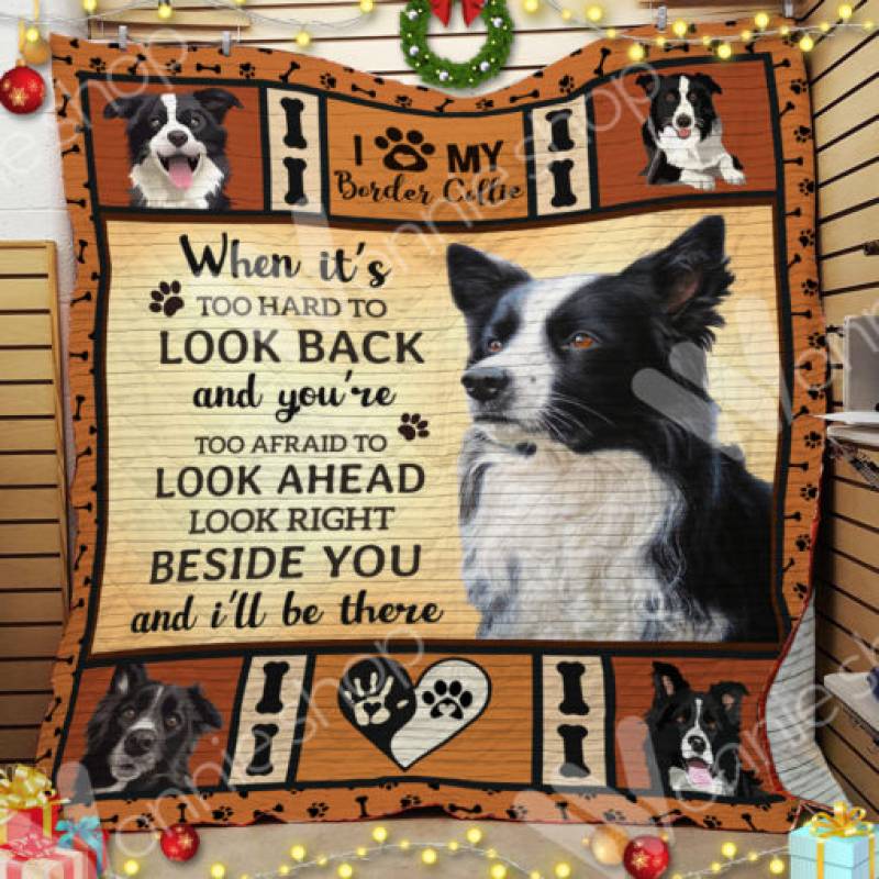 Border Collie Dog Blanket OCT2101 67O52